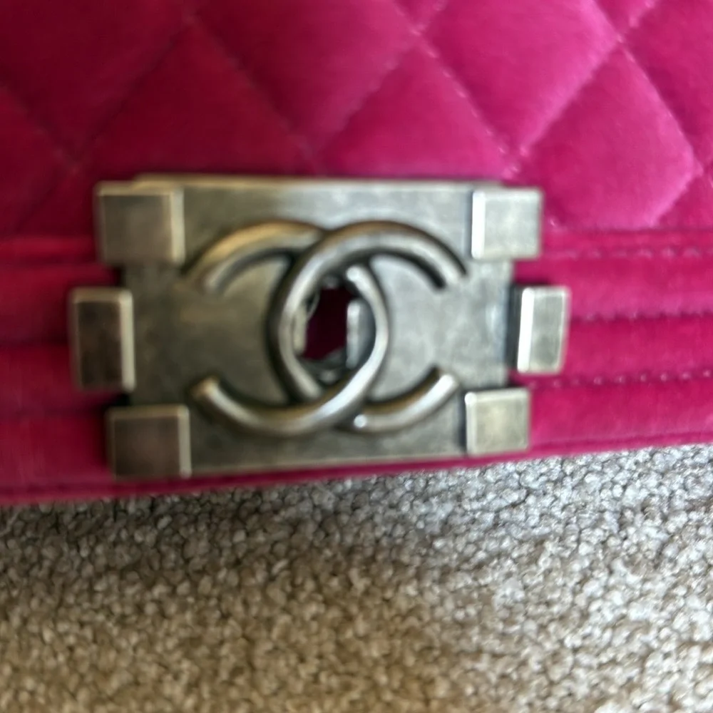 💥✨💫💕 Chanel Boy Bag  AUTHENTIC 💕 - Picture 6 of 7
